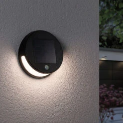 Paulmann Helena Vegglampe Utendørs 3W 3000 Kelvin M/bevegelses Sensor - Solcelle