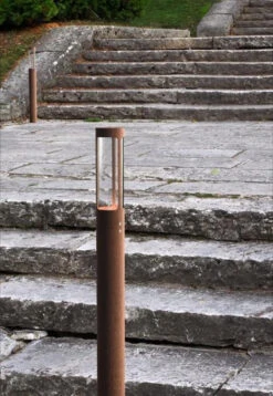 Nordlux Helix Pullert - Corten -Lightup Butikk Helix pullert Corten Utebelysning pullert Nordlux 77499938 3