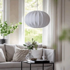 Hilma Taklampe 60 Cm - Hvit