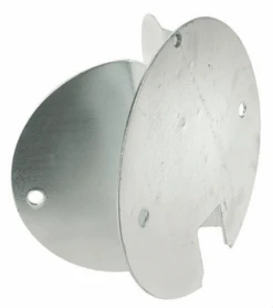 Hjørnefeste 153 Galvanisert Stål - Norlys Vegglamper