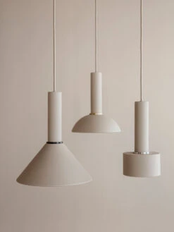 Ferm LIVING Hoop Shade- Cashmere -Lightup Butikk Hoop Shade cashmere Takpendler Ferm Living Feg 100300693 3