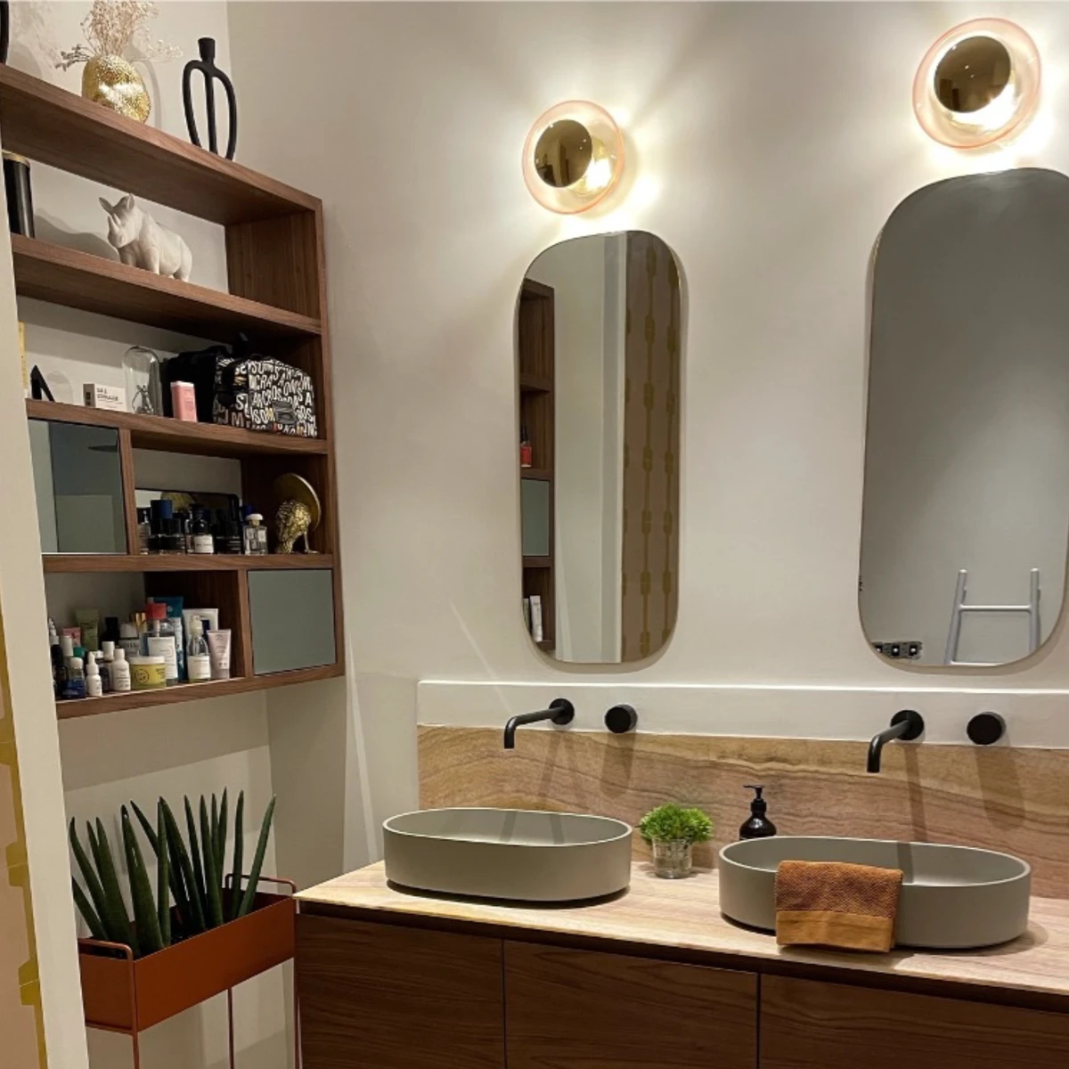 Horizon Taklampe/vegglampe L Golden Smoke/gull 4 Horizon Taklampe/vegglampe L Golden Smoke/gull - Bilde 2