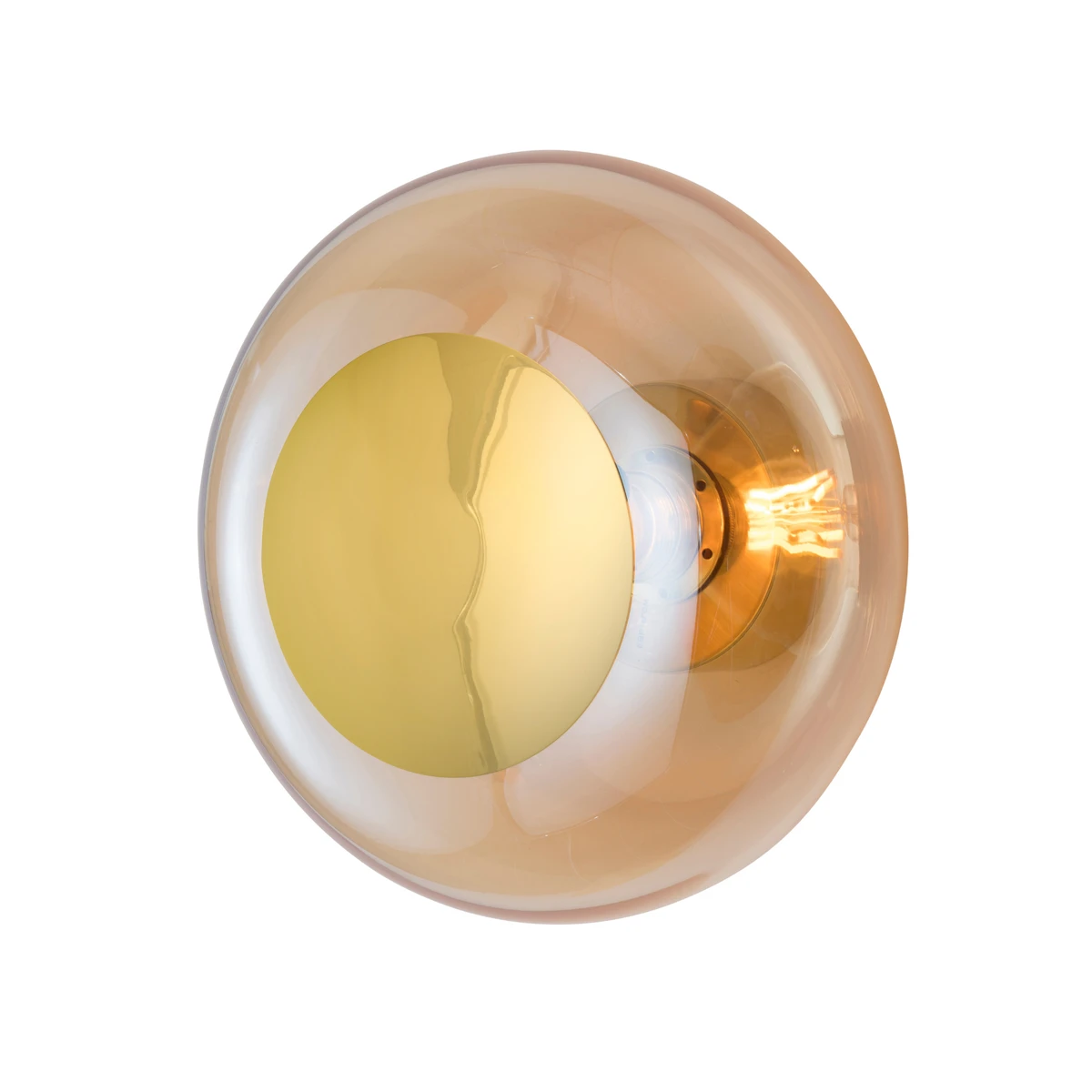 Horizon Taklampe/vegglampe L Golden Smoke/gull 5 Horizon Taklampe/vegglampe L Golden Smoke/gull - Bilde 3