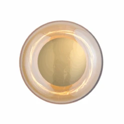 Horizon Taklampe/vegglampe S Golden Smoke/gull -Lightup Butikk Horizon taklampevegglampe S Golden Smokegull Vegglamper EBB FLOW LA101772CW 4