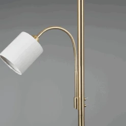 Hotel Gulvlampe - Messingfarge -Lightup Butikk Hotel gulvlampe Messingfarge Gulvlamper Trio Lighting Trl 403900208 3