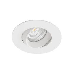 Icarus Lavtbyggende Downlight Isosafe 7W RA95 2700K 68-83 Mm Dimbar - Hvit