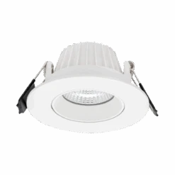 Icarus Lavtbyggende Downlight Isosafe 7W RA95 2700K 68-83 Mm Dimbar - Hvit -Lightup Butikk Icarus lavtbyggende downlight Isosafe 7W RA95 2700K 68 83 mm dimbar Hvit Downlight lavtbyggende Norlux 101970 36 3 4
