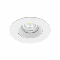 Icarus Lavtbyggende Downlight Isosafe 7W RA95 2700K 68-83 Mm Dimbar - Hvit -Lightup Butikk Icarus lavtbyggende downlight Isosafe 7W RA95 2700K 68 83 mm dimbar Hvit Downlight lavtbyggende Norlux 101970 36 3 5