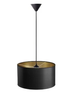 Isabella Castillo Takpendel 40 Cm - Svart/Gullfarget -Lightup Butikk Isabella Castillo takpendel 40 cm SvartGullfarget Takpendler Nielsen Light NL 889329 2