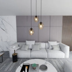 Istar Rondell Takpendel 3 Lys - Svart/Amberfarget -Lightup Butikk Istar rondell takpendel 3 lys SvartAmberfarget Takpendler Emibig 6813PREM 6