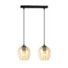 Istar Takpendel 2 Lys - Svart/Amberfarget -Lightup Butikk Istar takpendel 2 lys SvartAmberfarget Takpendler Emibig 6772 1