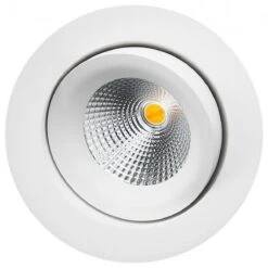Junistar DimToWarm 7W LED 2000-2800K, Matt Hvit