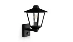 Philips Kinno Vegglampe Opp Utendørs IP44 E27 - Med Sensor