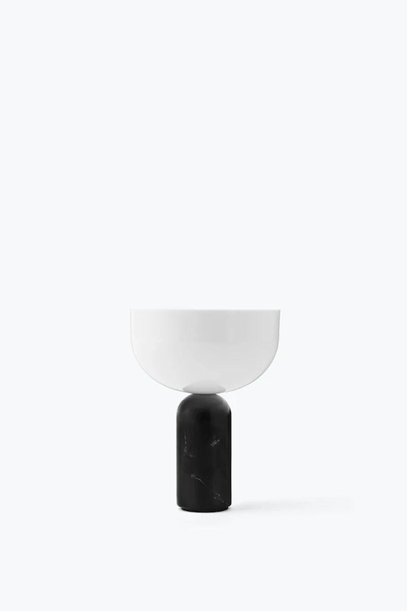 New Works Kizu Portable Bordlampe - Svart Marmor 6 New Works Kizu Portable Bordlampe - Svart Marmor - Bilde 4