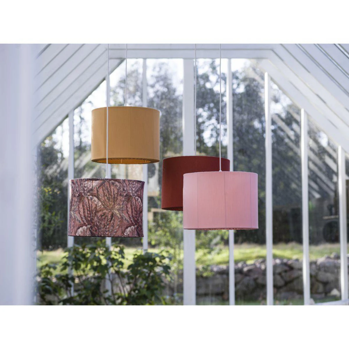 Klassisk Utendørs Lampeskjerm 35 - Korall 4 Klassisk Utendørs Lampeskjerm 35 - Korall - Bilde 2