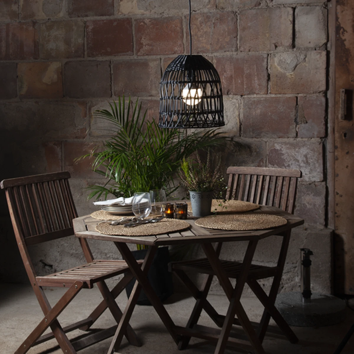 Star Trading Knute Utendørs Lampeskjerm 30 Cm IP44 - Svart 3 Star Trading Knute Utendørs Lampeskjerm 30 Cm IP44 - Svart