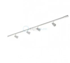 Komplett 2m Zip Zoom 4x6W M/endetilkobling - Matthvit