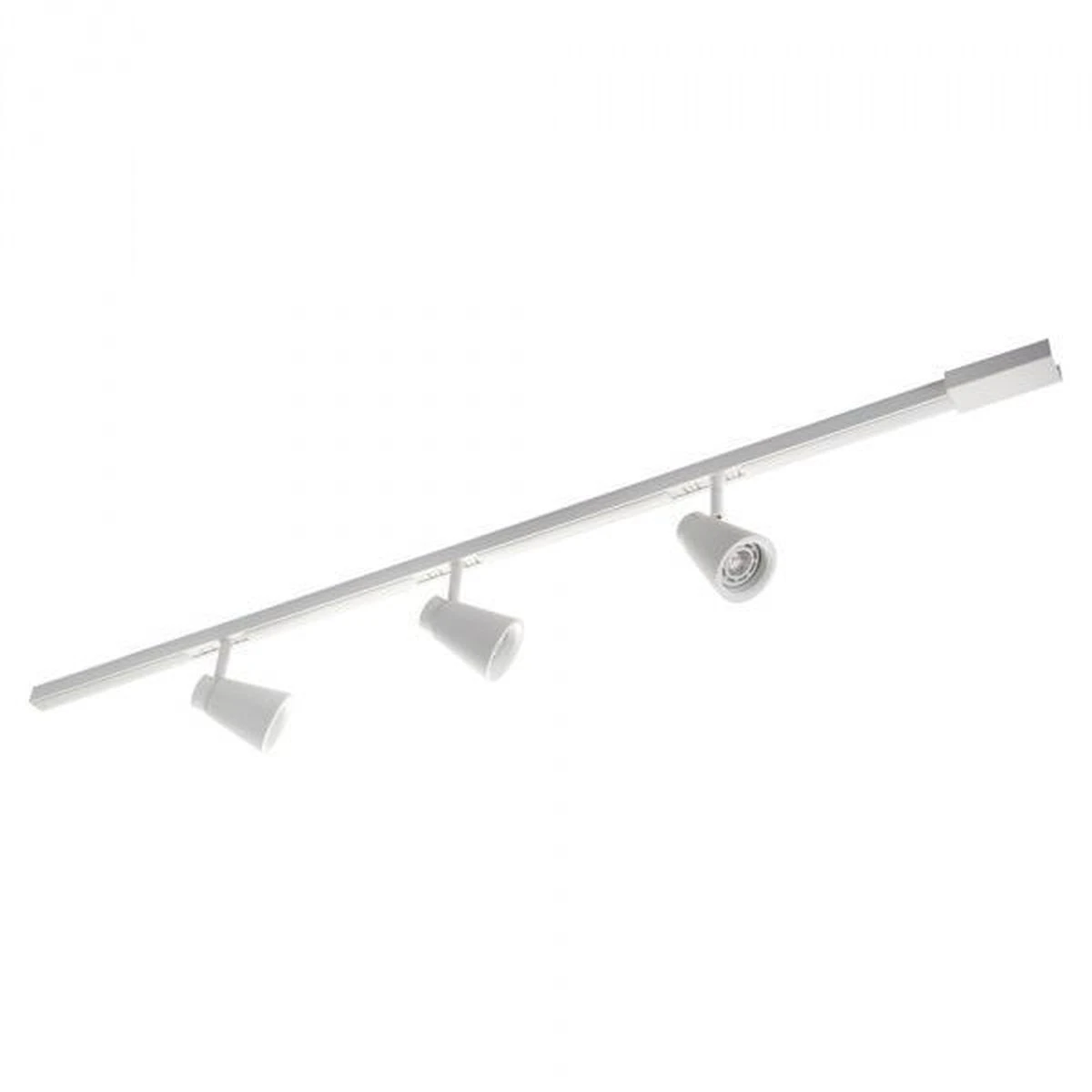 Komplett Zip Zoom 3x6W M/endetilkobling - Matthvit 3 Komplett Zip Zoom 3x6W M/endetilkobling - Matthvit