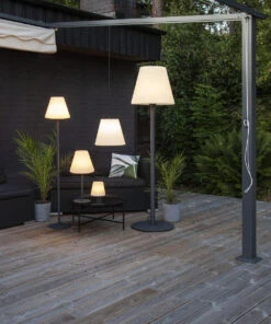 Kreta Gulvlampe Utendørs 150 Cm -Lightup Butikk Kreta gulvlampe utendors 150 cm Utebelysning Hagebelysning Ms belysning 803 91 3