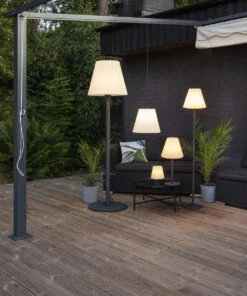 Kreta Gulvlampe Utendørs 150 Cm -Lightup Butikk Kreta gulvlampe utendors 150 cm Utebelysning Hagebelysning Ms belysning 803 91 4
