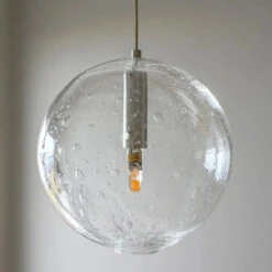 Krystallball 7 Lys - Soda -Lightup Butikk Krystallball 7 lys Soda Takpendler Hadeland Glassverk Hak 1209334 KRYSTALLBALL 7 SODA 1 5
