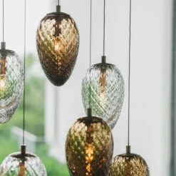 Krystallkongle Kongull 5 Takpendel -Lightup Butikk Krystallkongle kongull 5 takpendel Takpendler Hadeland Glassverk Hak KK KONGULL 5 4