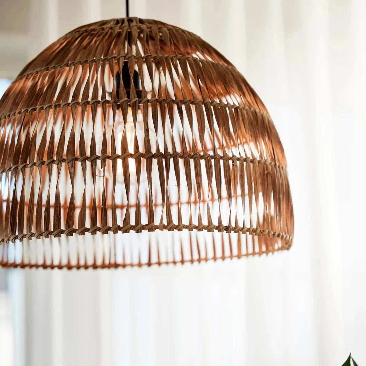 Lace Takpendel 37 Cm - Natur 4 Lace Takpendel 37 Cm - Natur - Bilde 2