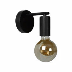 Leanne Vegglampe U/ledning - Svart -Lightup Butikk Leanne vegglampe uledning Svart Vegglamper Lucide LC212210130 5