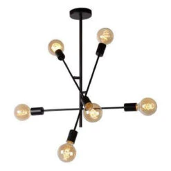 Lester Taklampe - Svart -Lightup Butikk Lester taklampe Svart Taklamper Lucide lc211190630 4