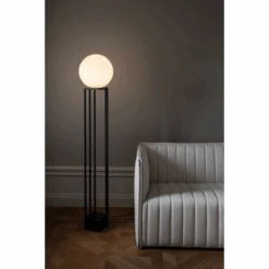 Liberia Gulvlampe - Svart -Lightup Butikk Liberia gulvlampe Svart Gulvlamper Orsjo 39630 15S 019 3