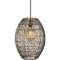 Star Trading Linde Utendørs Lampeskjerm 30 Cm IP44 - Grå/beige -Lightup Butikk Linde utendors lampeskjerm 30 cm IP44 Grabeige Utebelysning Hagebelysning Star Trading 092 07 3