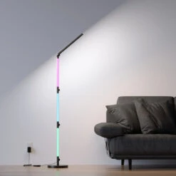 Linq Smart Flesibel Gulv/vegglampe 24W M/fjernkontroll Og Appstyring