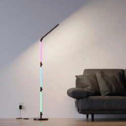 Linq Smart Flesibel Gulv/vegglampe 24W M/fjernkontroll Og Appstyring 19 Linq Smart Flesibel Gulv/vegglampe 24W M/fjernkontroll Og Appstyring -Lightup Butikk Linq smart flesibel gulvvegglampe 24W mfjernkontroll og appstyring Gulvlamper NorDesign 370324105 6