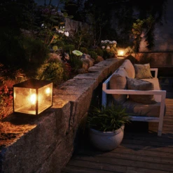 Lofoten Portstolpe 1941 -Lightup Butikk Lofoten portstolpe 1941 Utebelysning portstolpe Norlys 3101767 3