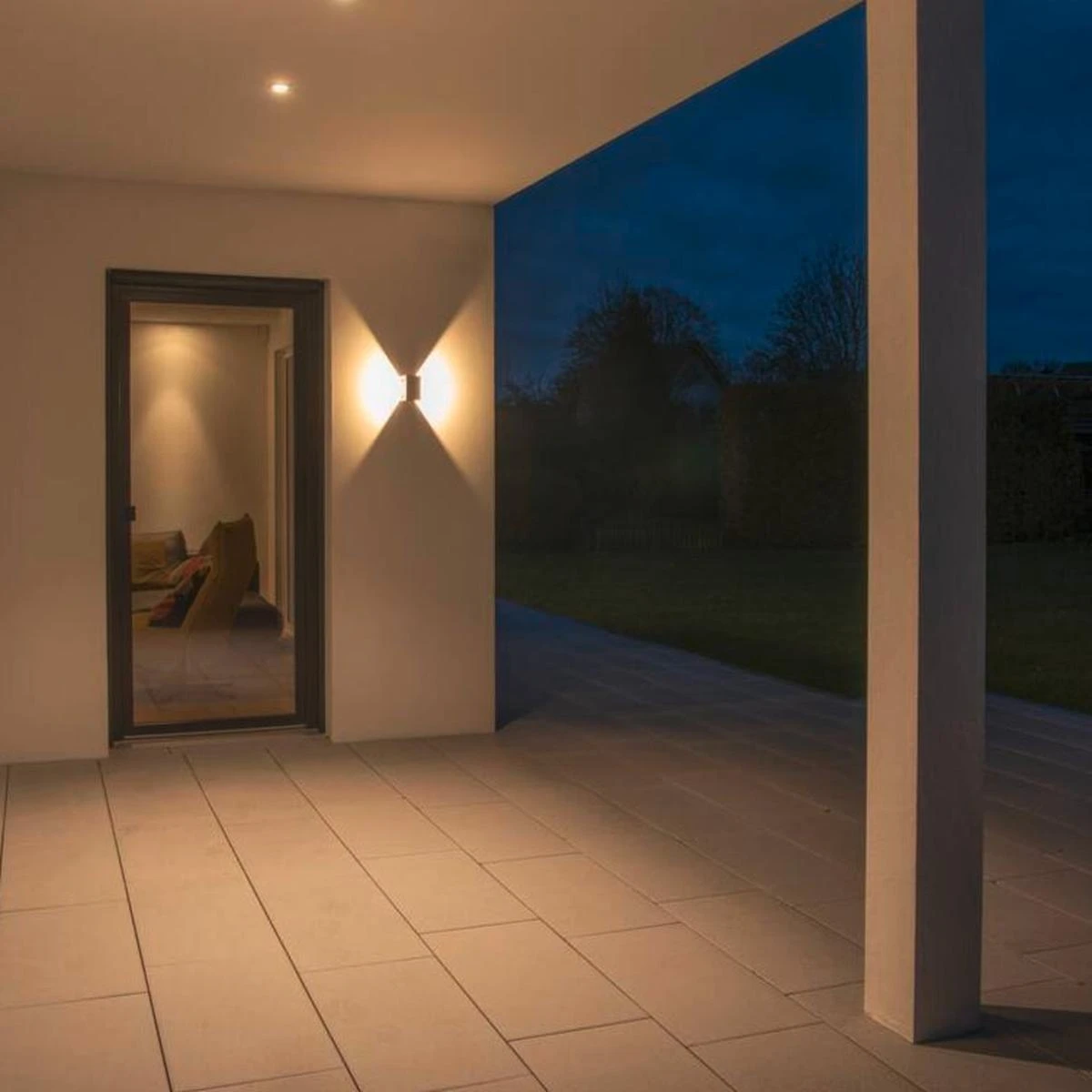 Logs Vegglampe Utendørs 9,5W 3000 Kelvin IP65 7 Logs Vegglampe Utendørs 9,5W 3000 Kelvin IP65 - Bilde 5