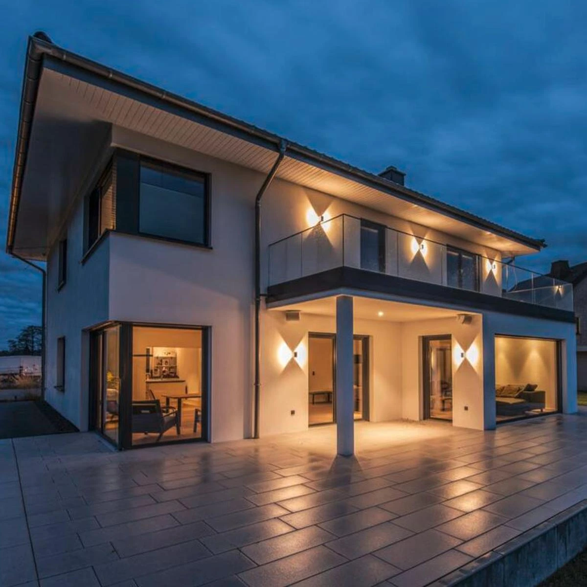 Logs Vegglampe Utendørs 9,5W 3000 Kelvin IP65 8 Logs Vegglampe Utendørs 9,5W 3000 Kelvin IP65 - Bilde 6