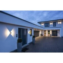 Logs Vegglampe Utendørs 9,5W 3000 Kelvin IP65 16 Logs Vegglampe Utendørs 9,5W 3000 Kelvin IP65 -Lightup Butikk Logs vegglampe utendors 95W 3000 Kelvin IP65 Utebelysning vegg opp og ned Slv slv 232105 7