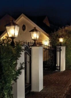 London 494 Big -Lightup Butikk London 494 Big Utebelysning portstolpe Norlys 3101718 4