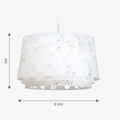 Louis Poulsen Collage Taklampe Ø60 - Hvit -Lightup Butikk Louis Poulsen Collage taklampe O60 Hvit Takpendler Louis Poulsen LP 5741095311 3