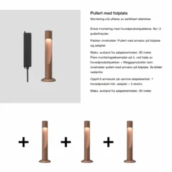 Louis Poulsen Flindt Garden Jordspyd U/adapter Kort -Lightup Butikk Louis Poulsen Flindt Garden jordspyd uadapter kort Utebelysning pullert Louis Poulsen LP 5747402542 9
