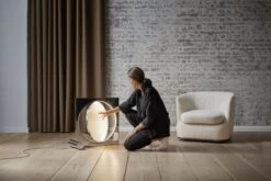 Louis Poulsen Moonsetter Gulvlampe - Krom -Lightup Butikk Louis Poulsen Moonsetter Gulvlampe Krom Gulvlamper Louis Poulsen LP 5744168274 8