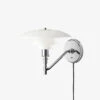 Louis Poulsen PH 3/2 Vegglampe Hvitt Opalt Glass - Krom / Opal -Lightup Butikk Louis Poulsen PH 32 Vegglampe Hvitt opalt glass Krom Opal Vegglamper Louis Poulsen LP 5743142806 1