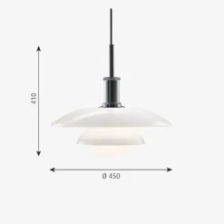 Louis Poulsen PH 41/2-4 Glass Pendel 14 Louis Poulsen PH 41/2-4 Glass Pendel -Lightup Butikk Louis Poulsen PH 412 4 Glass Pendel Takpendler Louis Poulsen LP 5741086430 5