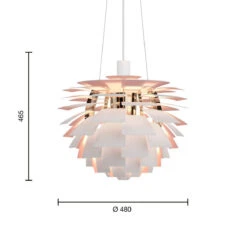 Louis Poulsen PH Artichoke Ø48cm -Lightup Butikk Louis Poulsen PH Artichoke O48cm Takpendler Louis Poulsen LP 5741109799 10