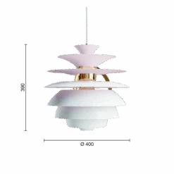 Louis Poulsen PH Snowball Anniversary Edition 7 Louis Poulsen PH Snowball Anniversary Edition -Lightup Butikk Louis Poulsen PH Snowball Anniversary Edition Takpendler Louis Poulsen LP 5741106802 3