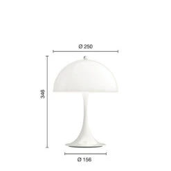 Louis Poulsen Panthella 250 Portable Bordlampe -Lightup Butikk Louis Poulsen Panthella 250 Portable bordlampe Bordlamper Louis Poulsen LP 5744612759 3