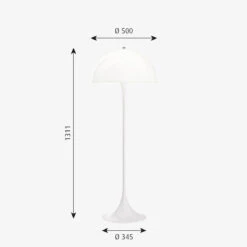 Louis Poulsen Panthella Gulvlampe -Lightup Butikk Louis Poulsen Panthella gulvlampe Gulvlamper Louis Poulsen LP 5744167068 11