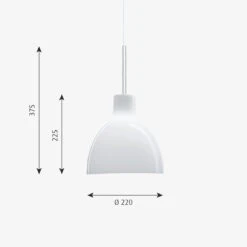 Louis Poulsen Toldbod Glass Pendel Ø22 -Lightup Butikk Louis Poulsen Toldbod Glass Pendel O22 Takpendler Louis Poulsen LP 5741094163 2