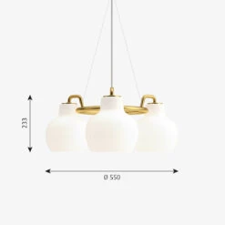 Louis Poulsen VL Ring Crown 3 Taklampe 10 Louis Poulsen VL Ring Crown 3 Taklampe -Lightup Butikk Louis Poulsen VL Ring Crown 3 taklampe Takpendler Louis Poulsen LP 5741094370 3