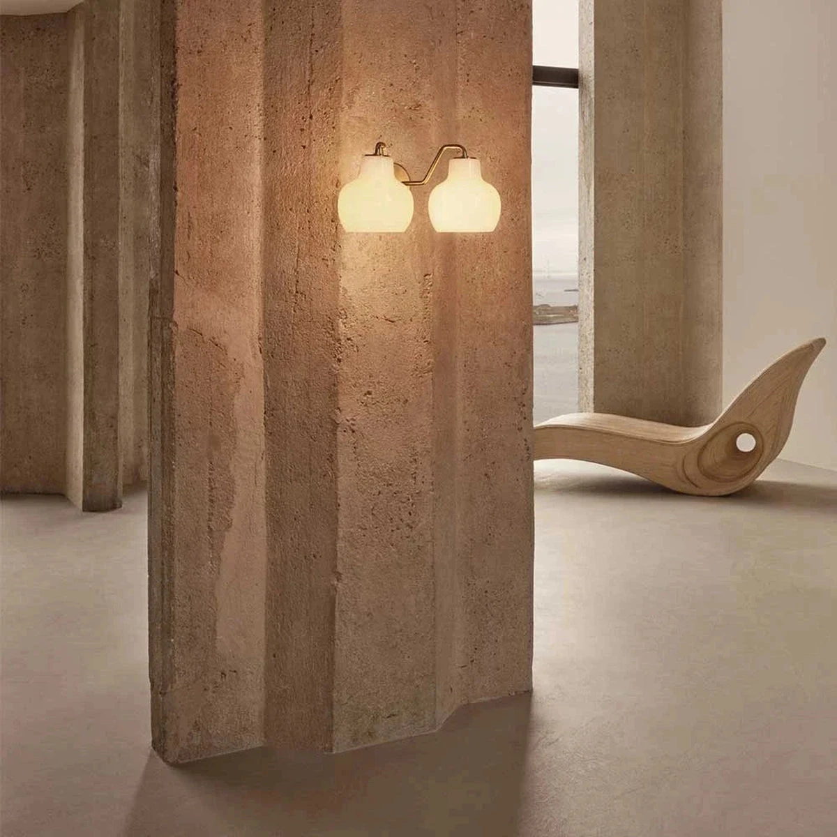 Louis Poulsen VL Ring Crown Dobbel Vegglampe 4 Louis Poulsen VL Ring Crown Dobbel Vegglampe - Bilde 2